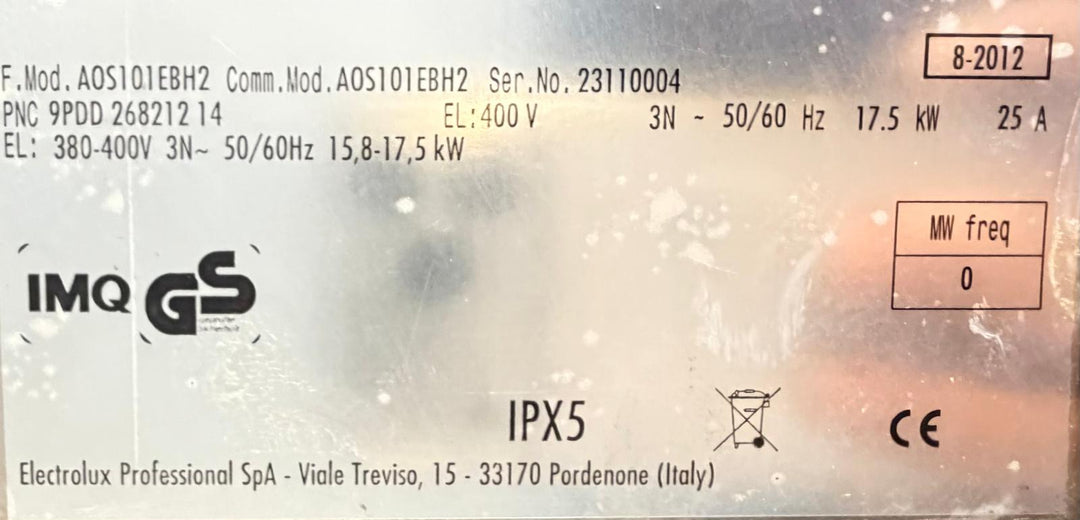 Monitoimiuuni Electrolux Air-O-Steam AOS 101EBH2