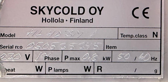 Lämpöhaude ja lämpökaappiyhdistelmä 400