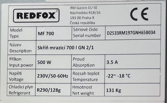 Pakastin MF 700