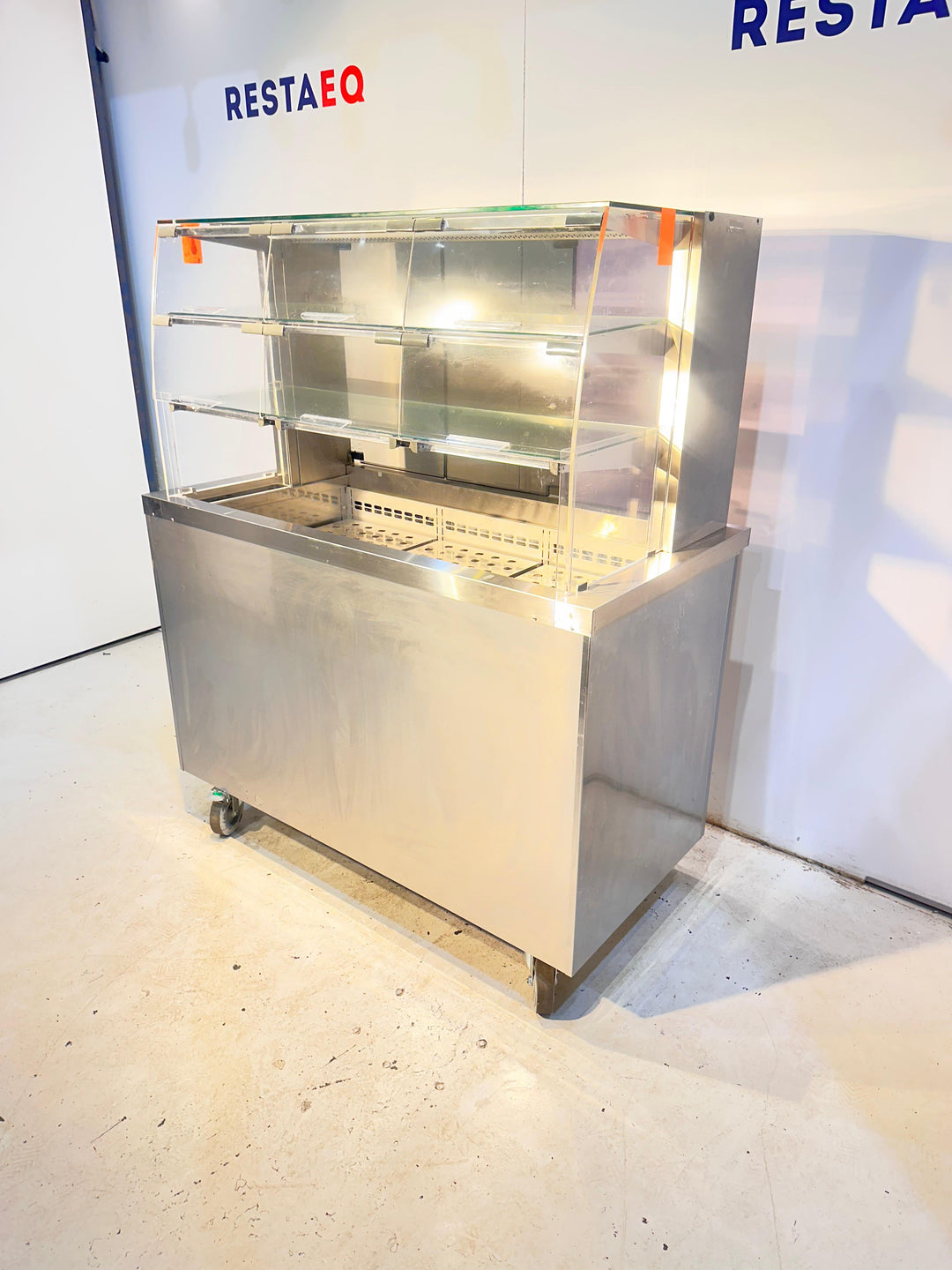 Kylmävitriini itsepalvelumalli 1260 Display line lasikko