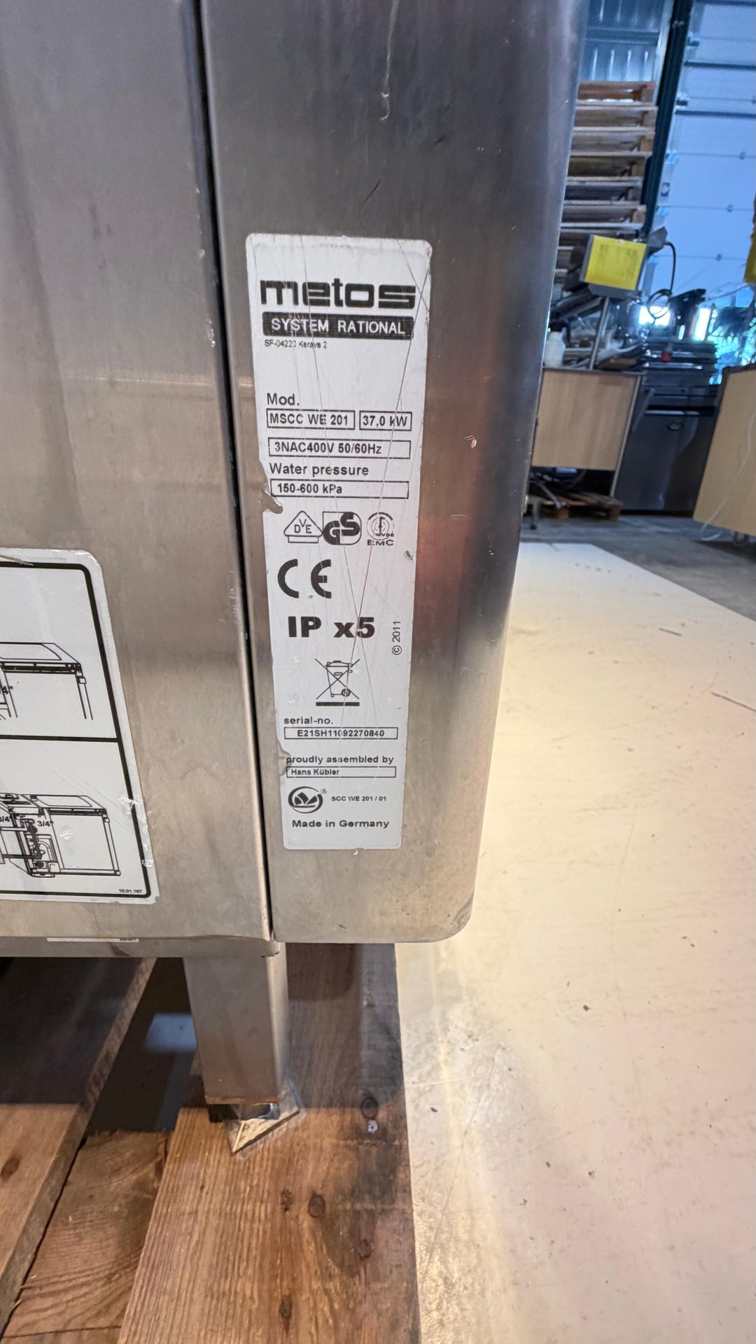 Metos Rational MSCC WE 201