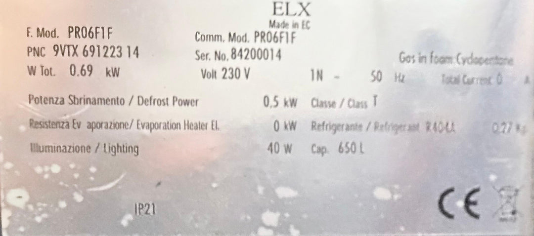 Pakastin Electrolux PRO6F1F