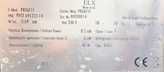 Pakastin Electrolux PRO6F1F