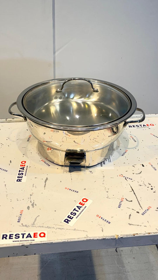 Pyöreä Lämpöhaude sähköinen lasikannella 3,8L