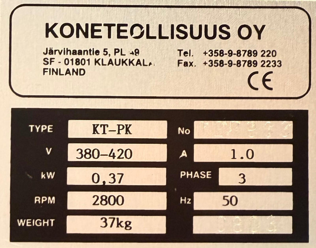 Pihvikone KT-PK 400V