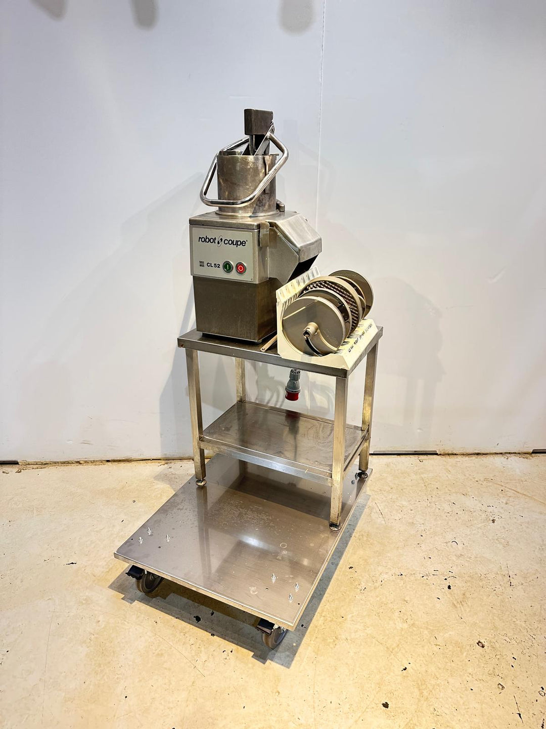Robot Coupe CL 52 vihannesleikkuri terillä