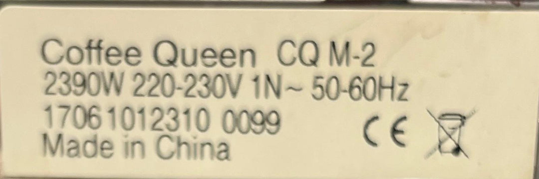 Kahvinkeitin Coffee Queen CQ M-2