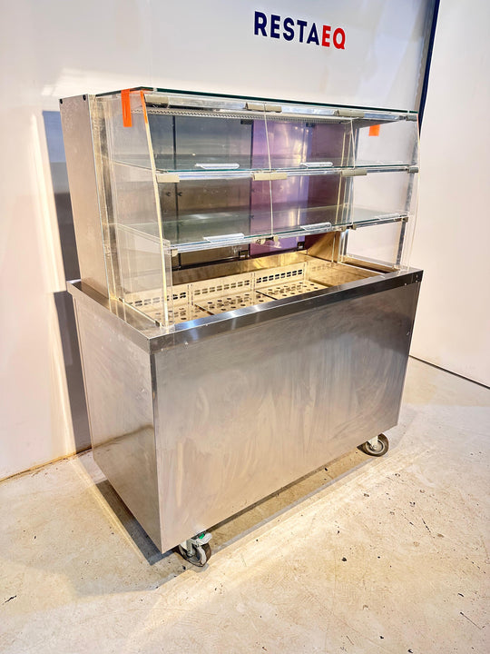 Kylmävitriini itsepalvelumalli 1260 Display line lasikko