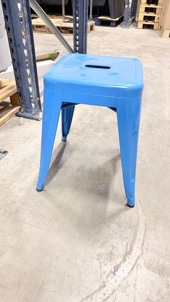 Metallinen jakkara 460 sininen
