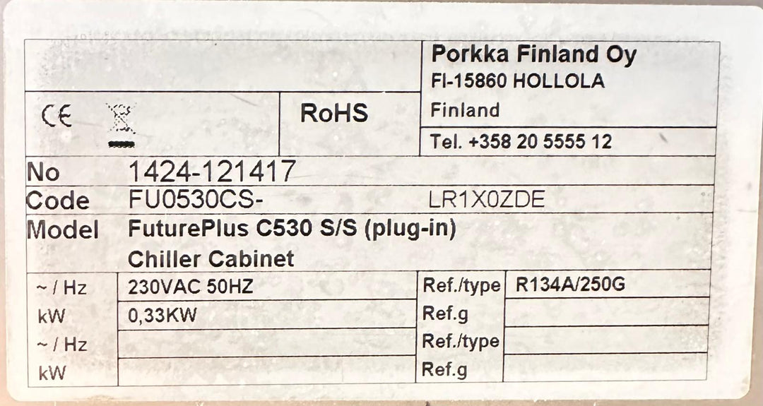 Jääkaappi FU05030CS