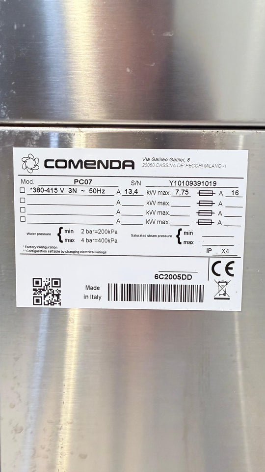 Kupuastianpesukone Comenda PC07
