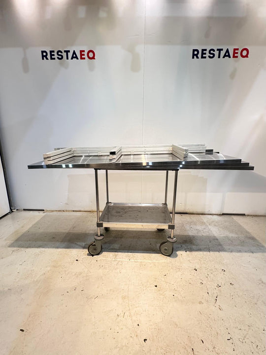 RST-seinähylly kolmetasoinen 1600