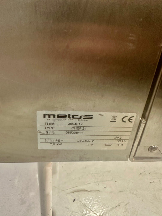 Kiertoilmauuni Metos Chef 24