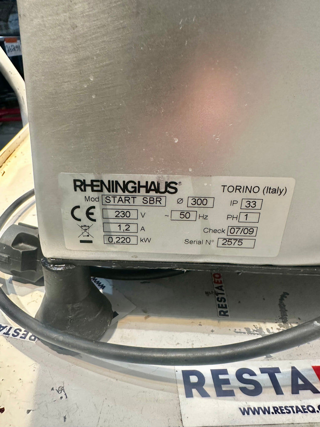 Siivutuskone Rheininghaus START SBR