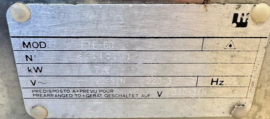 Parila jalustalla FTE-60