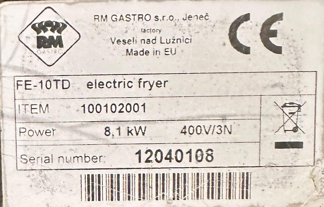 Rasvakeitin 10L FE-10 T