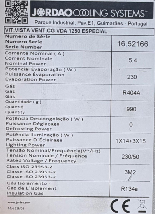 Lasikko Jordao 1250 palvelumalli
