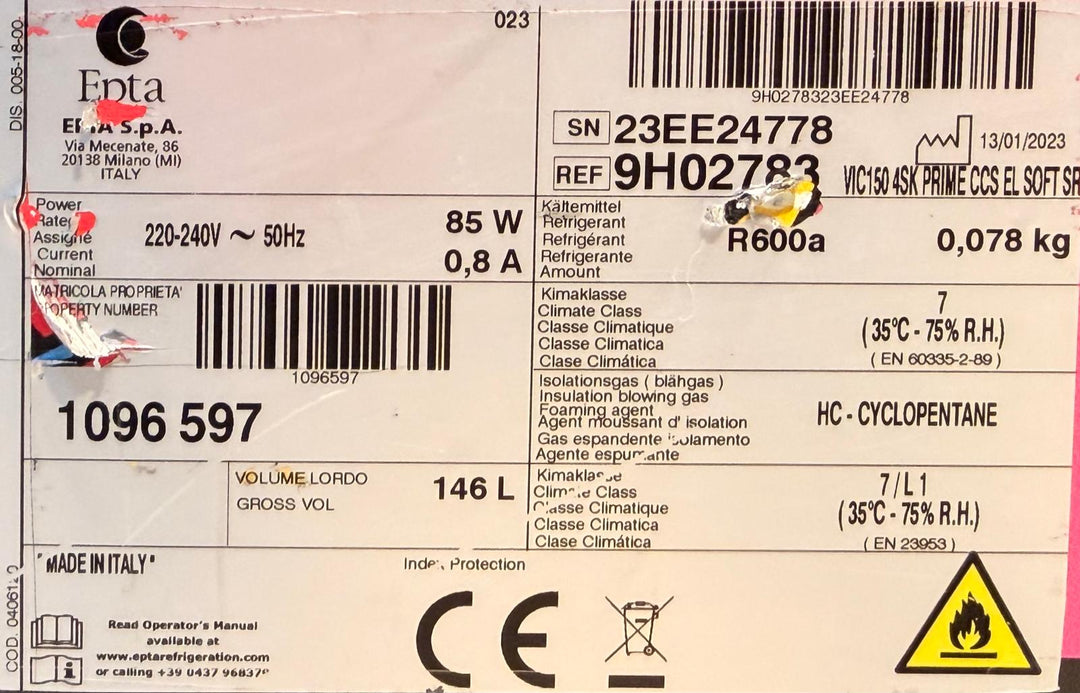 Jäätelöallas liukukannella 146L