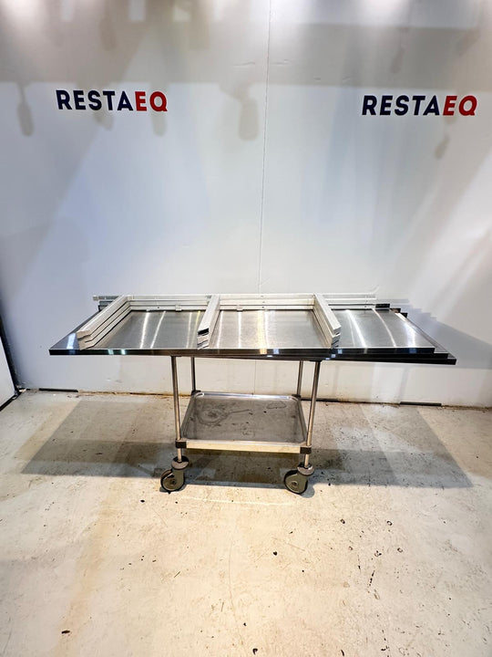 RST-seinähylly kolmetasoinen 1600