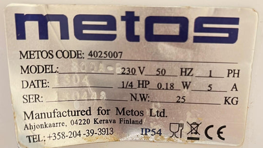 Yleiskone Metos 800 A-B 5L