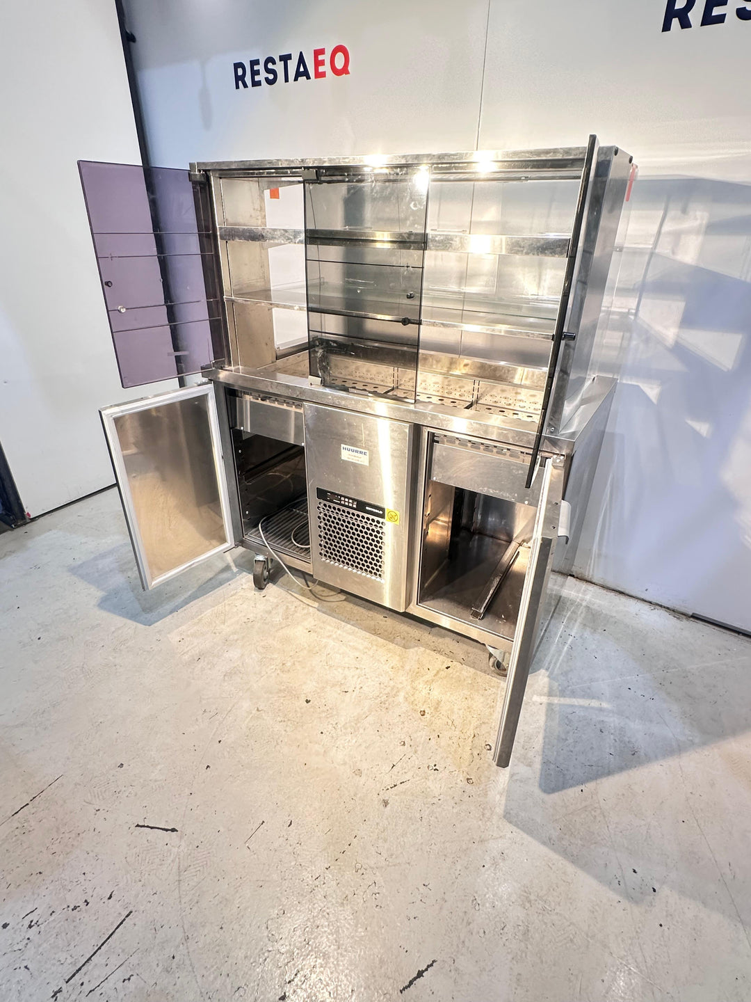 Kylmävitriini itsepalvelumalli 1260 Display line lasikko