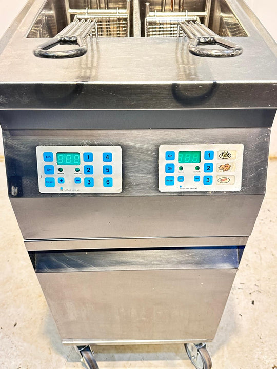 Automaattirasvakeitin FKI kahdella altaalla 2x14L