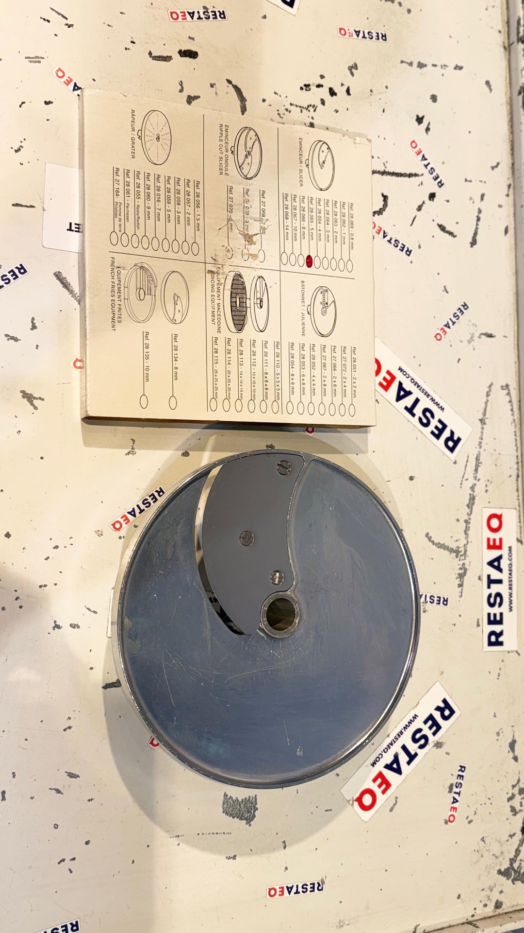 Viipaleterä 5mm (laitteisiin CL 50, CL 50 Ultra, CL 52, CL 55, CL 60, R 502)
