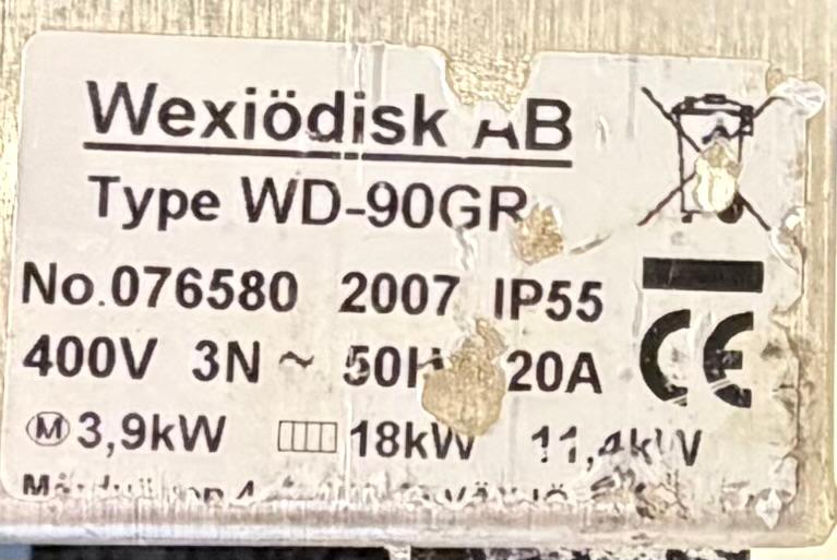 Raepesukone WD-90GR