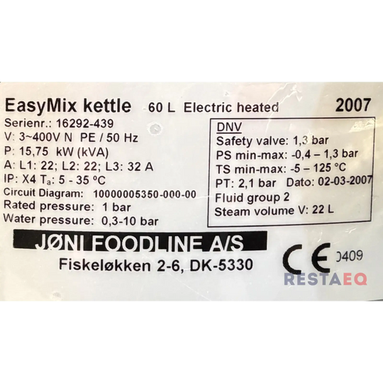 Easy Mix keittopata 60L - Joni