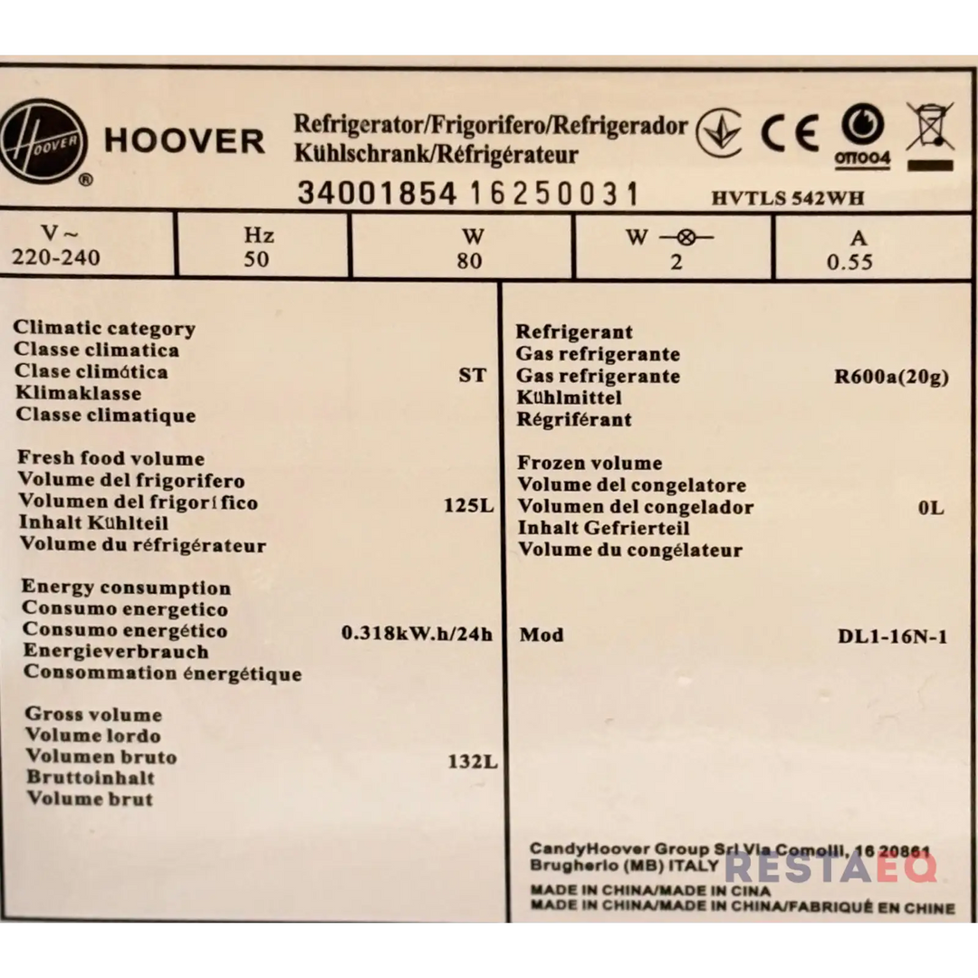 Jääkaappi - Hoover