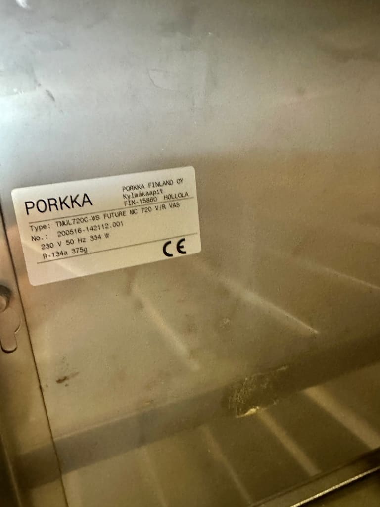 Jääkaappi Porkka Future TMUL 720C - Porkka