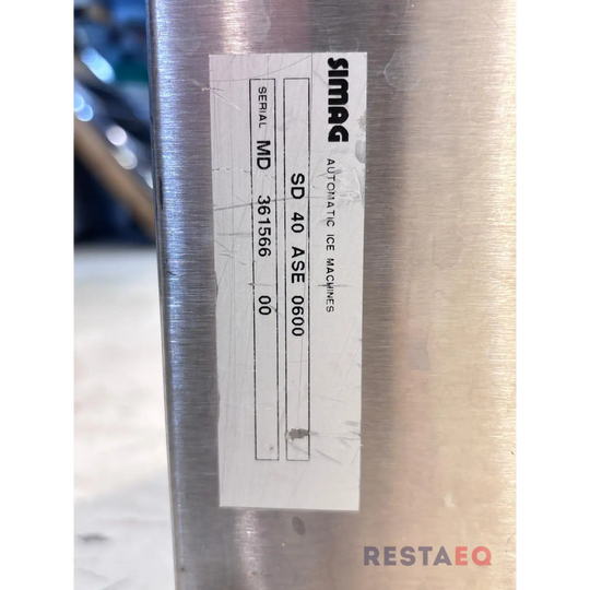 Jääpalakone Simag SD 40 ASE 0600 - Simag