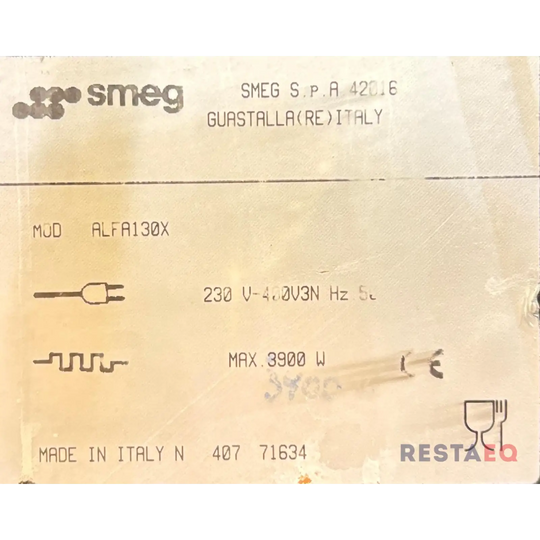 Kiertoilmauuni Smeg Alfa130X - Smeg