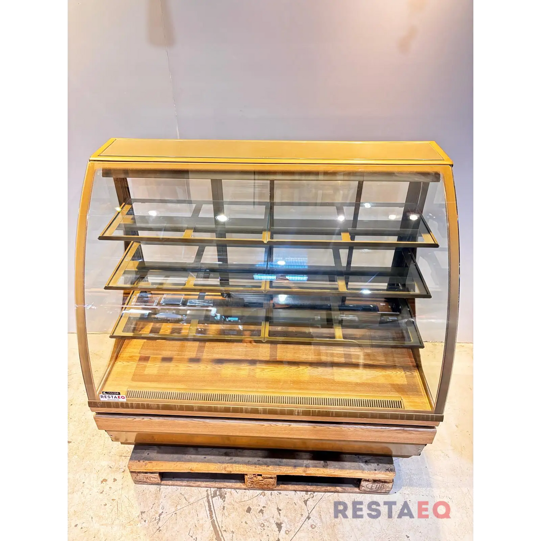 Konditoria vitriini Norpe SAGA-135-M Oak +2- +8 astetta
