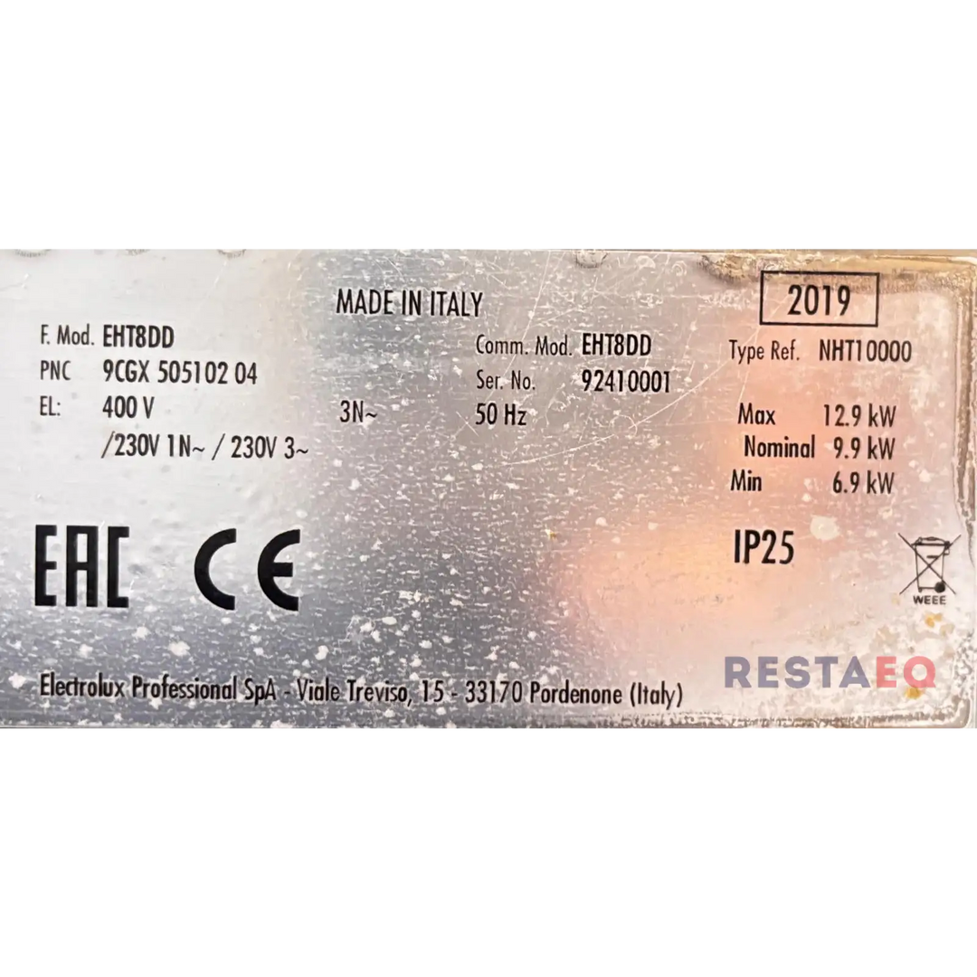 Kupuastianpesukone EHT8DD - Electrolux