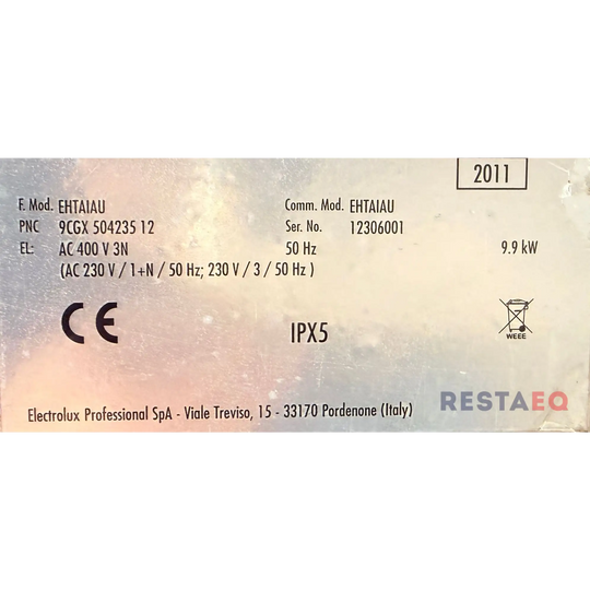 Kupuastianpesukone EHTAIAU - Electrolux