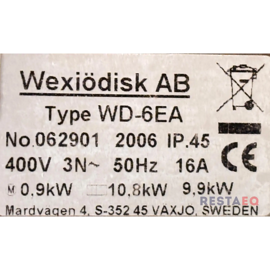 Kupuastianpesukone WD-6EA automaattikuvunnostolla - Metos