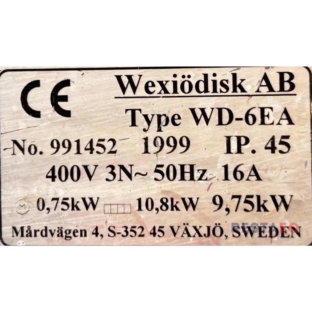 Kupuastianpesukone WD-6EA automaattikuvunnostolla