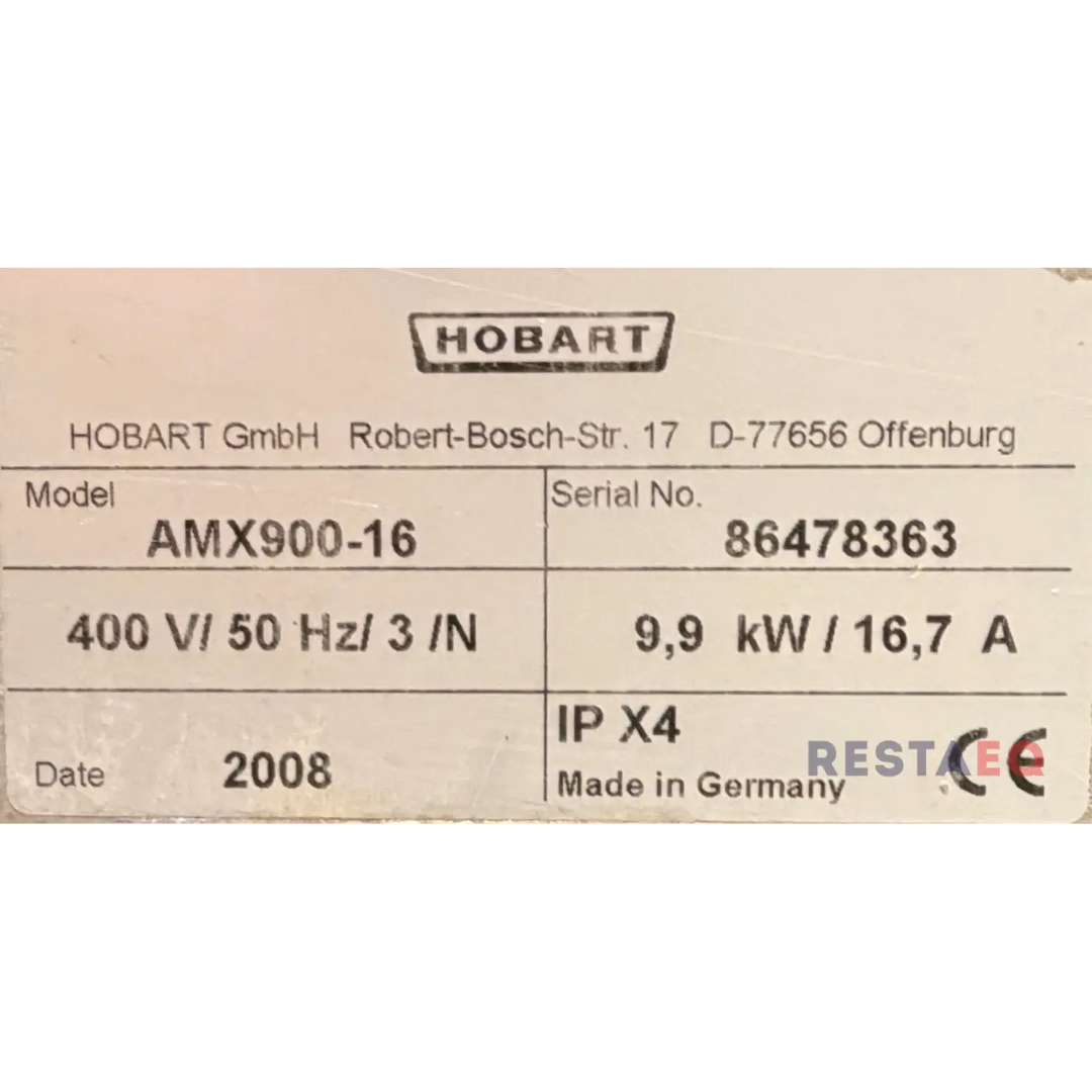Kuputiskikone AMX900-16 automaattikuvunnostolla - Hobart