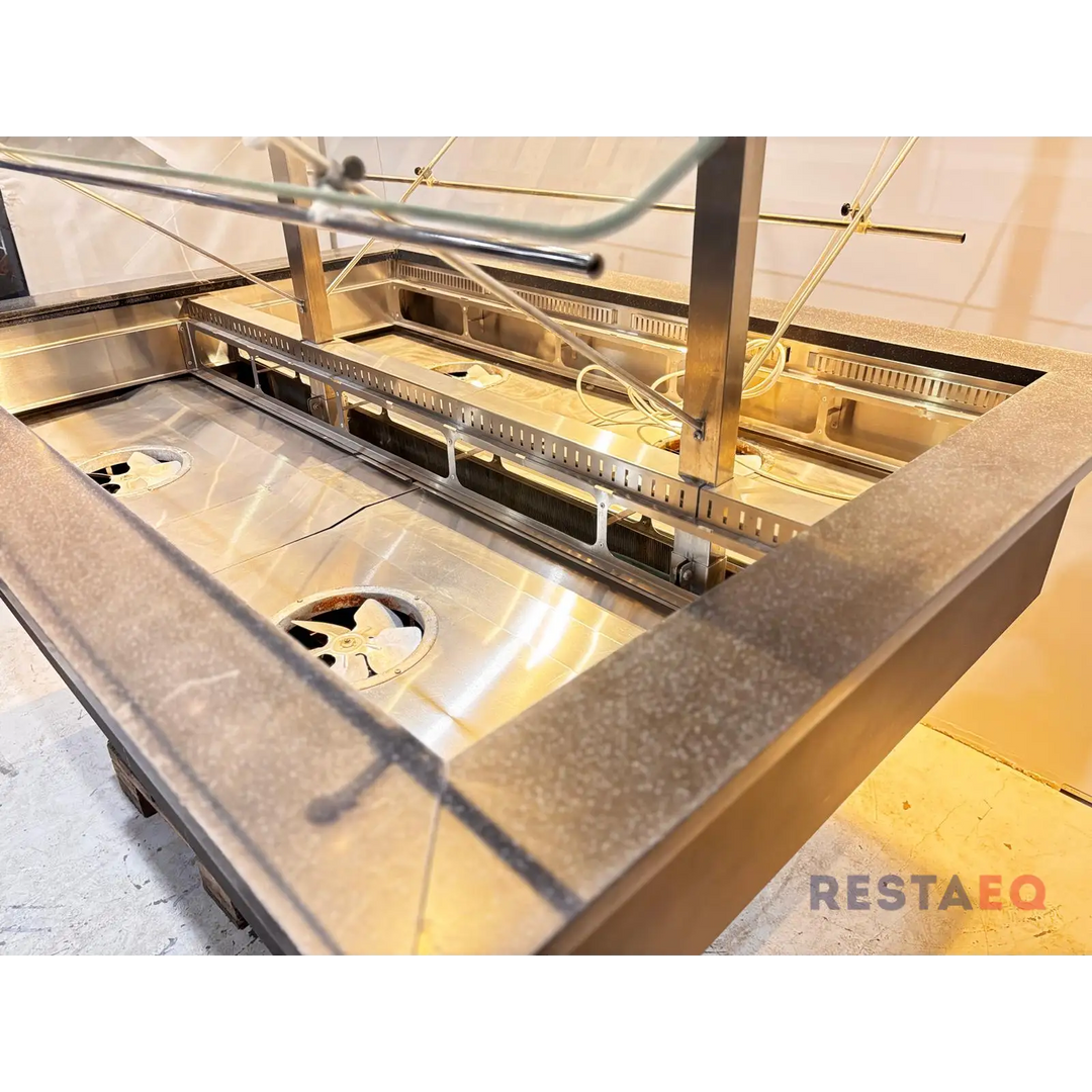 Kylmä buffet vitriini 10-GN 2050 - Norpe