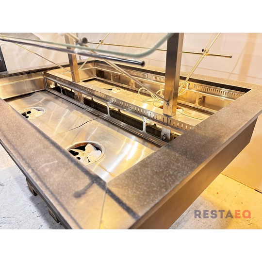 Kylmä buffet vitriini 10-GN 2050 - Norpe