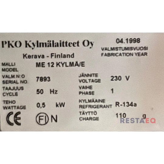 Kylmä buffetvaunu 1200 - Metos