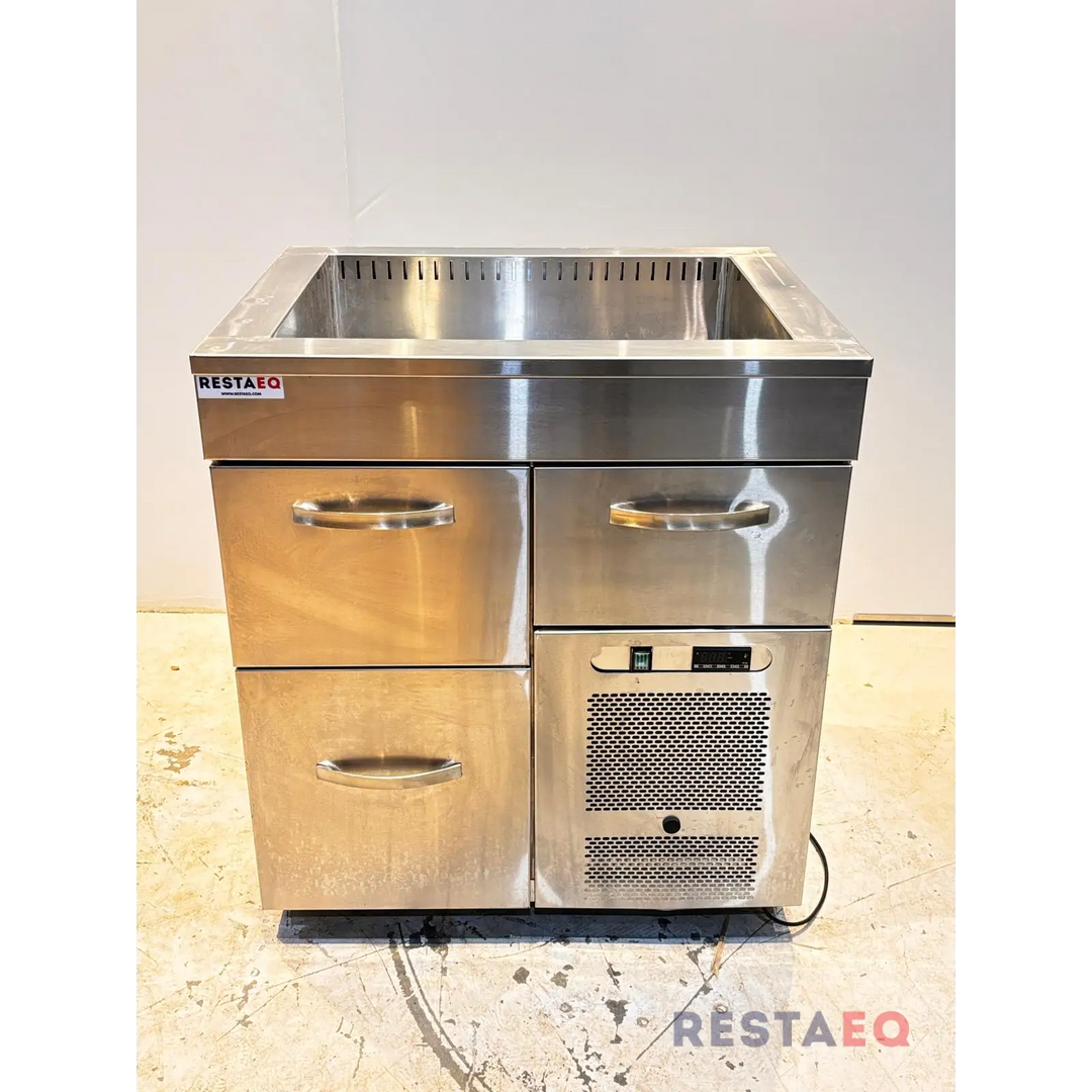 Kylmäallaspöytä vetolaatikostoilla KSK-803 - Inox