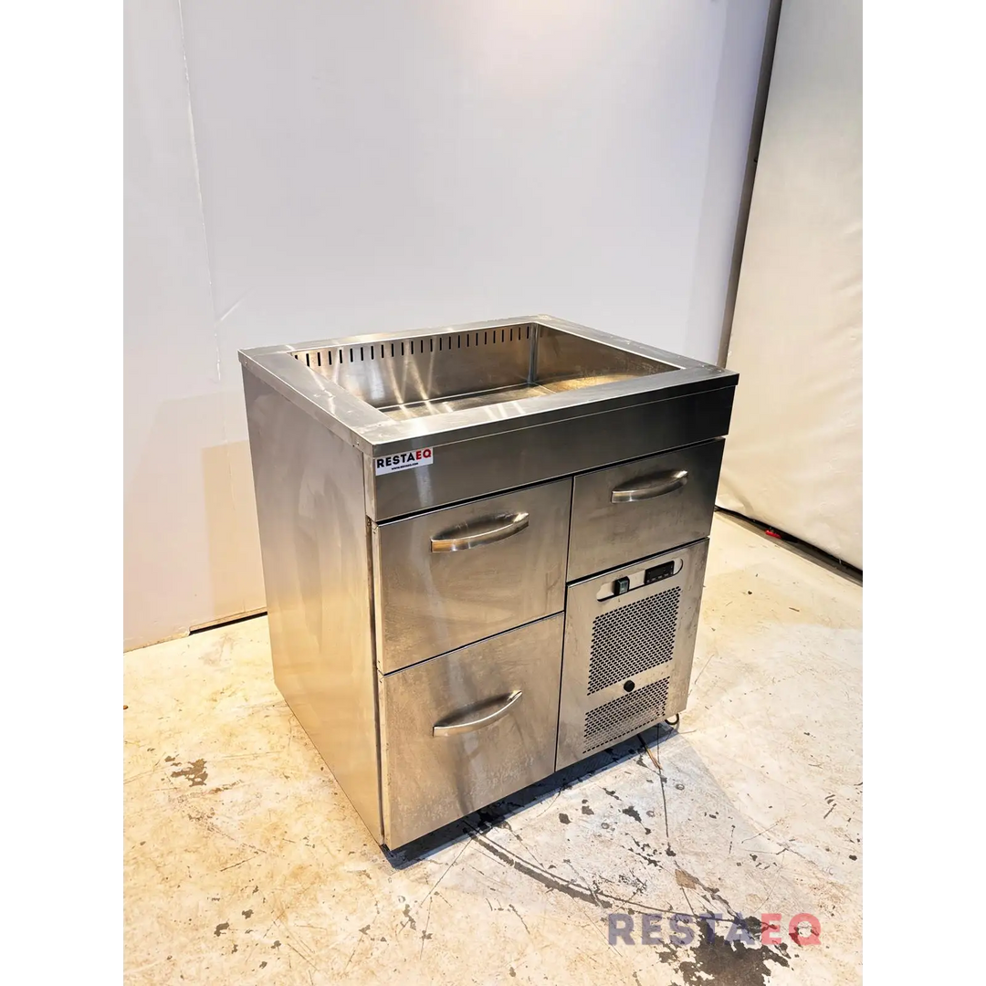 Kylmäallaspöytä vetolaatikostoilla KSK-803 - Inox