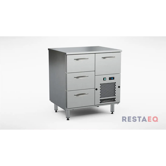 Kylmävetolaatikosto 800 TSK-804 - Inox