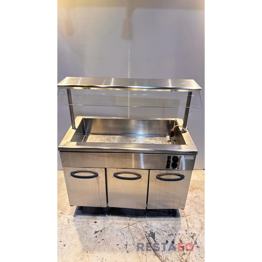 Lämmin buffayksikkö lämpökaapeilla 1200 - Metos