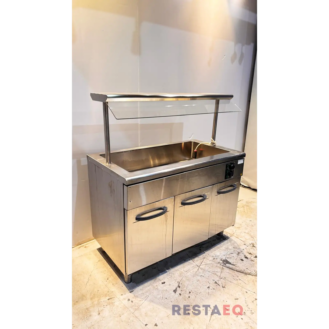 Lämmin buffayksikkö lämpökaapeilla 1200 - Metos