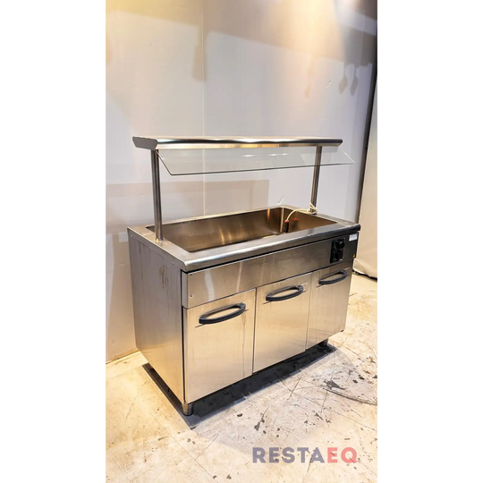 Lämmin buffayksikkö lämpökaapeilla 1200 - Metos