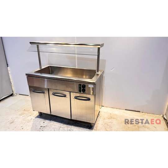 Lämmin buffayksikkö lämpökaapeilla 1200 - Metos