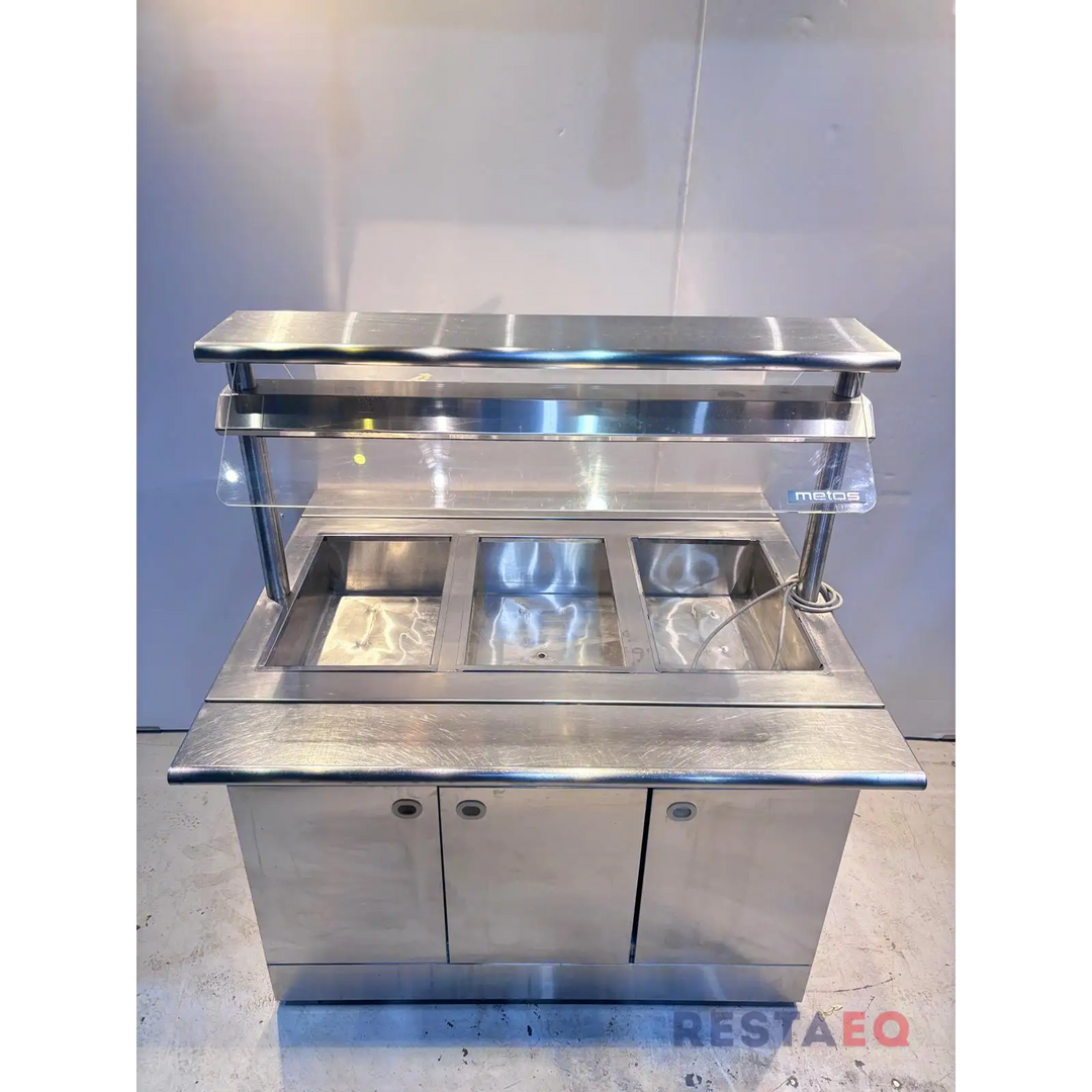 Lämmin buffetvaunu 1200 - Metos